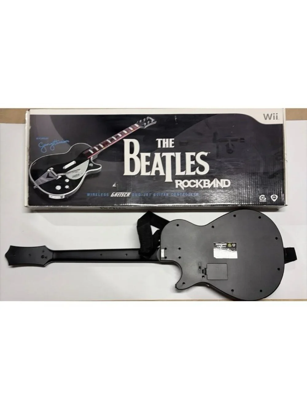 Beatles Rock Band Wii Bigsby Gretsch DuoJet Guitar NWGTS4 No Dongle Tested Works
